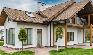 Проект дома с мансардой в Вологде | цена от 305340 рублей от HOUSE-STROY35