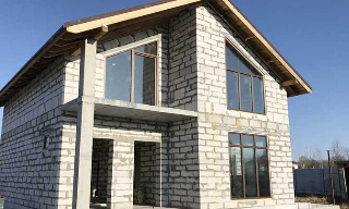 Проект двухэтажного дома из пеноблоков в Вологде - HOUSE-STROY35 от 3563 рублей