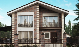 Проекты двухэтажных домов в Вологде от 3563 рублей - HOUSE-STROY35