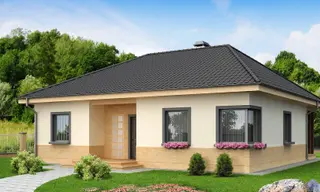 Проекты одноэтажных домов до 100 кв м в Вологде от 305340 рублей - HOUSE-STROY35
