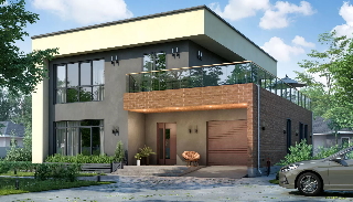 Дом 12 на 12 двухэтажный от HOUSE-STROY35 в Вологде - строительство и проектирование от 132314 руб.